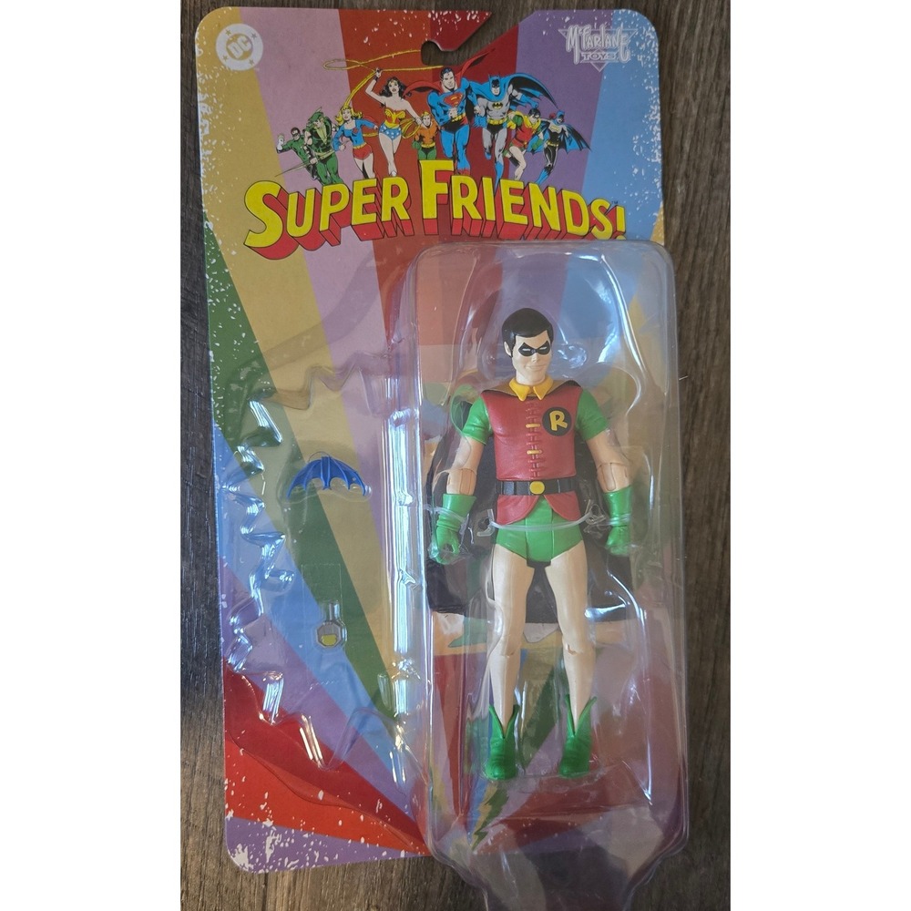 McFarlane Toys DC Retro Super Friends Robin 6 Inch Action Figure 17857-9
